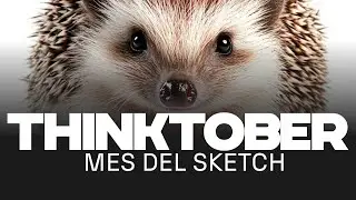 C&oacute;mo dibujar animales | Erizo | Thinktober |&nbsp;Inktober 2025