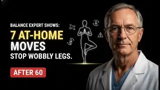 Balance Expert Shows 7 At-Home Moves to Stop Wobbly Legs After 60
