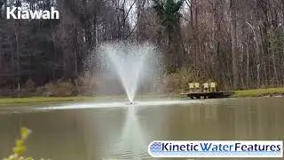 Hydro Torque Series Lake Fountains by Vanguard Water Creations