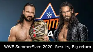 WWE SummerSlam 2020 Results,highlights, Roman Reigns returns, WWE SummerSlam 2020 winners list