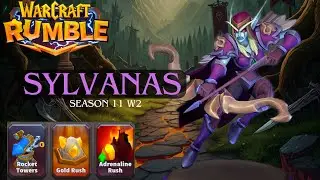 Warcraft Rumble PvP : Sylvanas road to 4500+ Gold Rush | S11W2