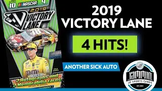 2019 Panini Victory Lane Racing Hobby Box Break - Sick Cards!