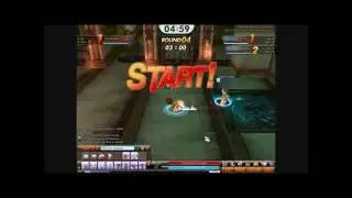 Dragon Saga (Dragonica) PvP: Cruffles Vs BloodRuby 2 [Paladin vs Ninja and Assassin]