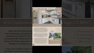 Open House Tour #thepolarisgroup #coloradosprings #coloradorealestate #coloradorealtor #buyersagent