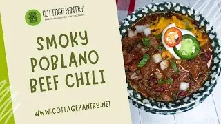 Smoky Poblano Beef Chili