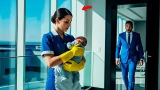 MILLIONNAIRE VOIT SON EX-EMPLOYÉE S’OCCUPER D’UN BÉBÉ… ET EST SOUS LE CHOC