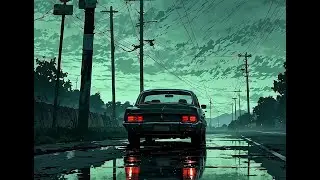 Epic Lofi Drive 🌧️ | Rainy Mood Car Journey - Relax & Study Beats