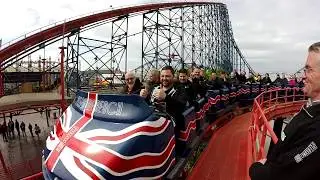 The Big One Blackpool Pleasure Beach 60FPS