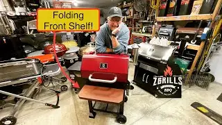 How to Build a Front Shelf for The Smoker / If I Can Do It So Can You! / Z-Grills 10502B Smoke Beast