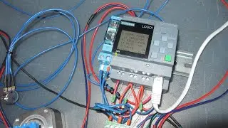 Krokový motor ovládání z LOGO! výstupů - Stepper drive controls with relay outputs LOGO!