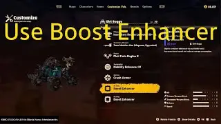 SAND LAND Racing Tip Use Boost Enhancer