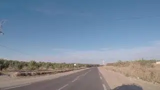 Tunisia Road Douz Zaafrane, Gopro / Tunisie Route Douz Zaafrane, Gopro