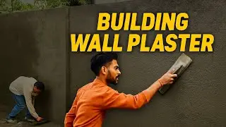 Building Wall Pe Plaster Kaise Kare | Real Site Work Demo