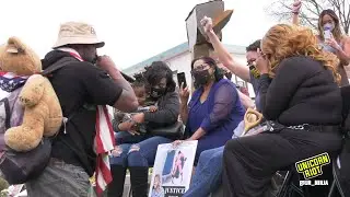 BLACK AND YELLOW at George Floyd Square : Asian Solidarity Rally, Dedicated to Daunte Wright