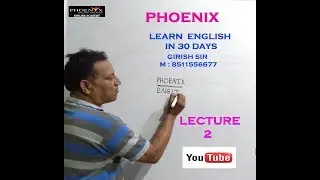 LECTURE 2 LEARN ENGLISH IN 30 DAYS . GIRISH SIR
