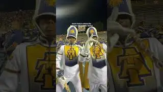 THIS Is What HBCU Culture Looks Like 🤩❤️&zwj;🔥 #ncat #college  #blackexcellence #collegefootball #hbcu