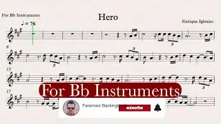 Hero - Enrique Iglesias - Bb Instruments