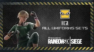 IQ All Uniforms Sets including Elite and Black Ice Skin - Rainbow Six Siege | R6 News