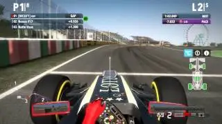 F1 2012 Last2First Episode 6 : Suzuka + fastest lap of the race : 1.34.293