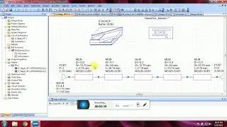 5 Stage Stepped impedance filter design for 2Ghz 3dB cutoff on AWR Workbench Latest Technology