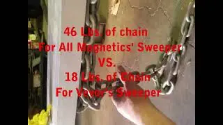 12 - Magnetic Sweeper Review ALL Magnetics VS. Vevor [Our Capacity]