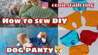 how to sew DIY Dog 🐶 panty