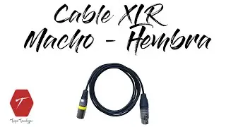 Como hacer / reparar /construir un cable XLR canon balanceado para micrófono macho hembra DIY casero