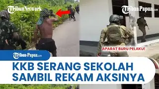 Detik-Detik Mencekam! Aparat Kejar KKB yang Serang Sekolah di Yahukimo