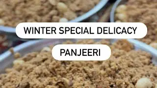 Panjeeri | पंजीरी | Homemade | Winter Special | Healthy and Delicious | Quick 3 Minutes Recipe