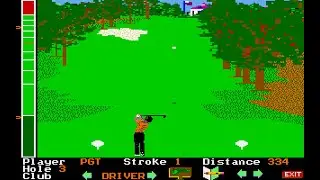 Apple IIGS Game: Mean 18 (1987 Accolade)