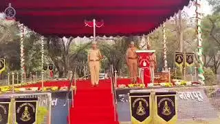 Maharashtra police Raising Day | SRPF GR 4 pared and fire salute 🫡🫡 #maharastrapolice 