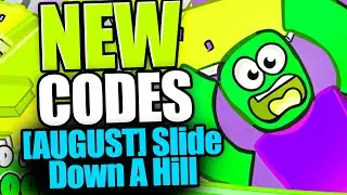 Slide Down A Hill CODES - ROBLOX AUGUST 2023