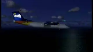 PSS Dash 8 Liat Airlines