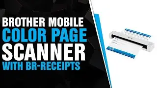Brother Mobile Color Page Scanner, DS-620, Fast Scanning Speeds, Compact