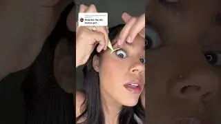 Lash Artist trying diy lashes 😱🤭 #diylashes #targetbeautyfinds #dinnervlog #easylashes