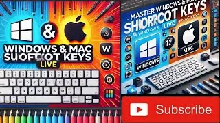 Master Windows & Mac Shortcut Keys | Live Tutorial Day 40 #Livestream