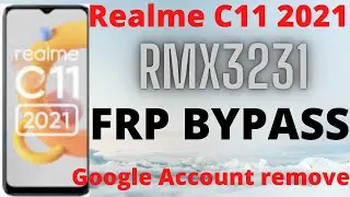 Realme c11 2021 android 11 RMX3231 frp bypass without pc easy and fast working trick *#813# not work