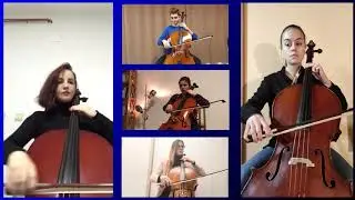 Mattachins from Capriol Suite by P. Warlock virtually played by the Western Balkans Youth Orchestra