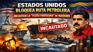 Estados Unidos bloquea ruta petrolera: intercepta e incauta buques de la &ldquo;flota fantasma&rdquo; de Maduro