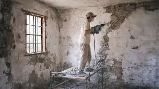 Laid Off During Mass Layoffs, He Chooses to Renovate an Old House to Survive