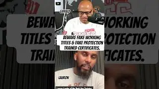 Beware fake working titles & fake protection trained certificates. @lotpdogtraining #RiseandGuard