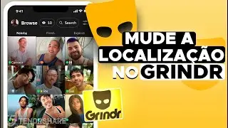 Mude a localiza&ccedil;&atilde;o no Grindr