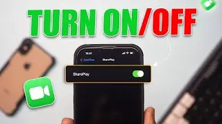 How to Turn On or Off SharePlay on FaceTime | Manage SharePlay on iPhone