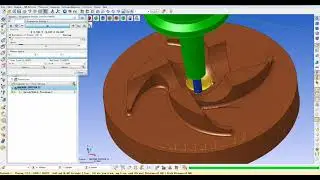 WorkNC：Spiral & Radial  Finishing #25