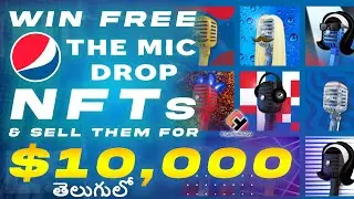The Pepsi Mic Drop NFT Free Event, Full Guide on Whitelist, Don't Miss - Telugu