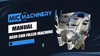 Best Manual Beer Can Filling Machine of 2024 Chinese Manufacture.Machine