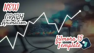 Filmora Template - Graph Animation in Filmora 15