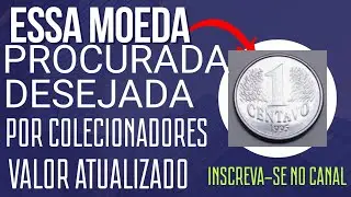 1 Centavo 1995 Procurada Desejada Valor Atualizado