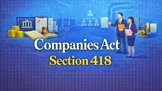 Companies Act 2013 CA Foundation Section 418 EXPLAINED!| #CompaniesActSection #TaxTips #Educational