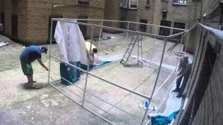 Sukkah Building 2015